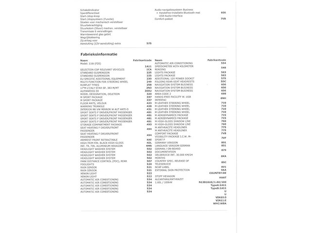 Bmw 1-serie 116i business+ 2012, xb-868-n - afbeelding 25 van  31