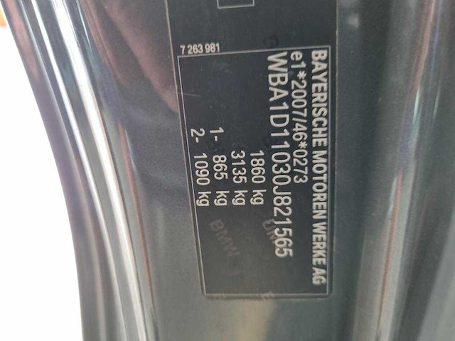 Bmw 1-serie 116i high exe. *, zh-001-p - afbeelding 11 van  19