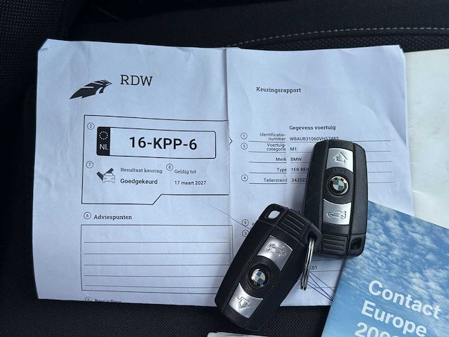 Bmw 1-serie 118d business line | 16-kpp-6 i - afbeelding 9 van  11