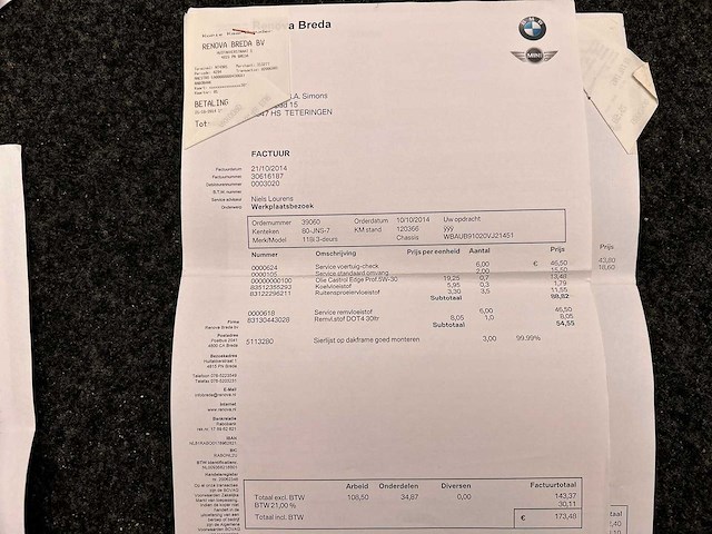 Bmw 1-serie 118i business line 2009 | 80-jns-7 - afbeelding 20 van  46
