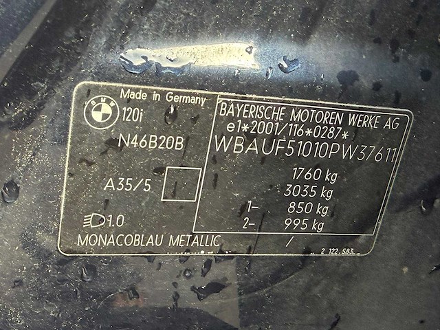 Bmw 1-serie 120i executive, rs-563-b - afbeelding 9 van  19