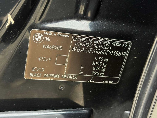 Bmw 118i high executive, 35-rd-zd - afbeelding 2 van  10