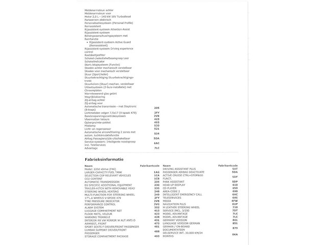 Bmw 2-serie gran tourer 220d xdrive 7-persoons automaat 2016, p-350-rp - afbeelding 22 van  30