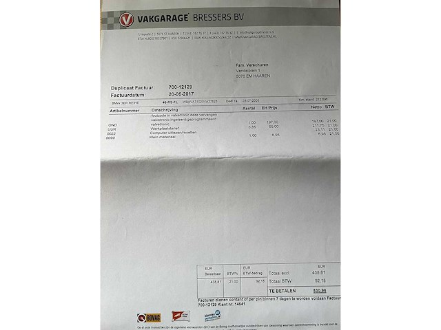 Bmw 3-serie 320i dynamic exec., 46-rs-fl - afbeelding 18 van  28