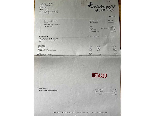 Bmw 3-serie 320i dynamic exec., 46-rs-fl - afbeelding 19 van  28