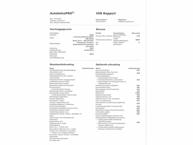 Bmw 3-serie touring 318i 2011 automaat, sb-361-r - afbeelding 26 van  34