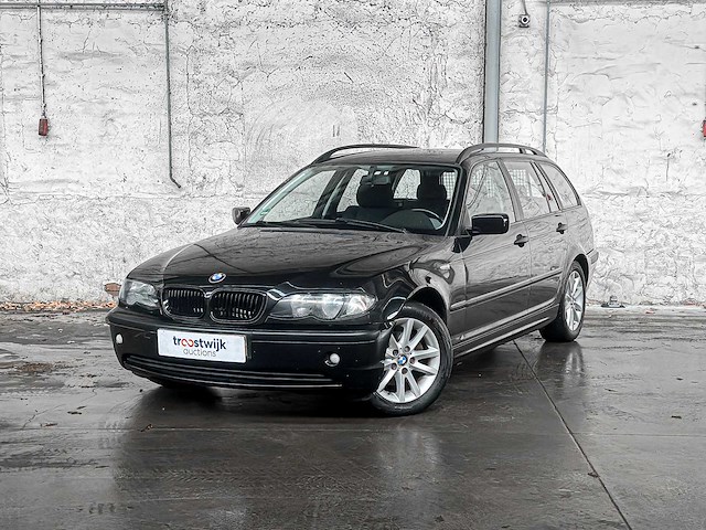 Bmw 316i touring black & silver 3-serie 114pk 2003, 62-lk-sl - afbeelding 2 van  40