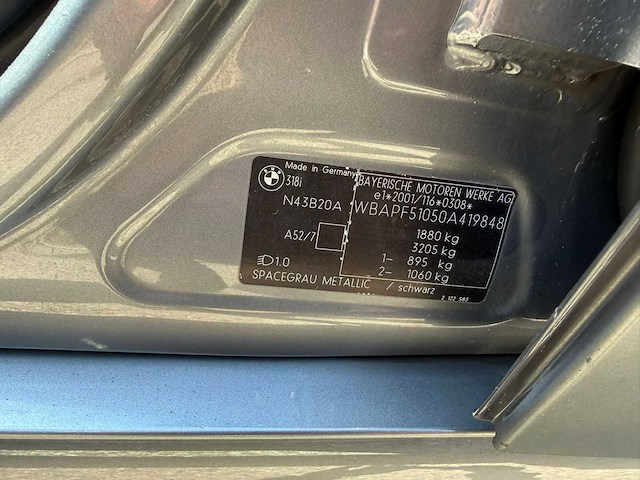 Bmw 318i business line, 88-hsb-6 - afbeelding 6 van  15