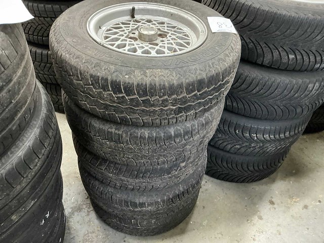 Bmw 3serie e21 en 02 serie wiel (4x) - afbeelding 1 van  6