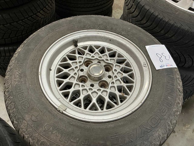 Bmw 3serie e21 en 02 serie wiel (4x) - afbeelding 3 van  6