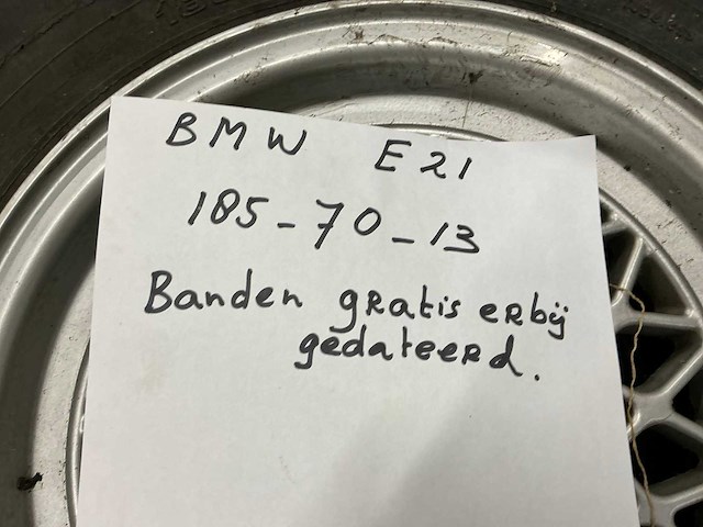 Bmw 3serie e21 en 02 serie wiel (4x) - afbeelding 6 van  6