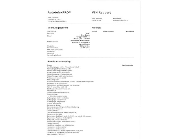 Bmw 4-serie gran coupé 420d xdrive high executiv automaat 2016, pl-280-x - afbeelding 30 van  37