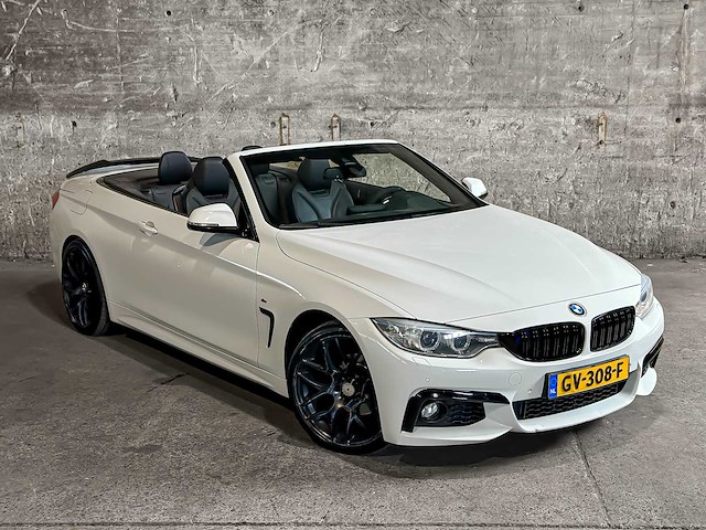 Bmw 420i m sport cabrio 184pk 2015 4-serie, gv-308-f - afbeelding 2 van  22