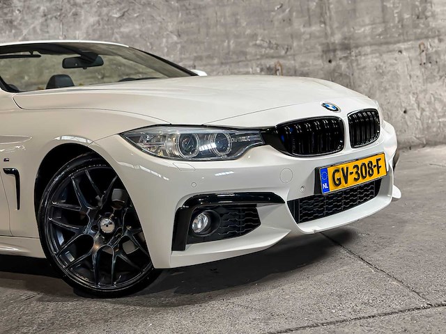 Bmw 420i m sport cabrio 184pk 2015 4-serie, gv-308-f - afbeelding 3 van  22
