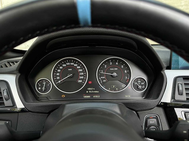 Bmw 420i m sport cabrio 184pk 2015 4-serie, gv-308-f - afbeelding 9 van  22