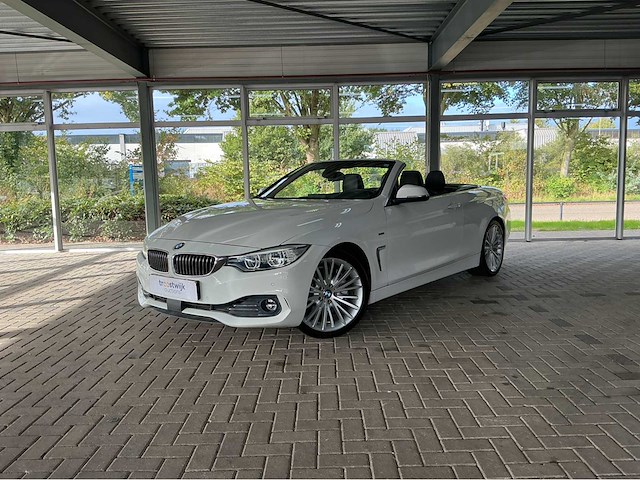 Bmw 435i cabrio | 3.0 liter turbo | 306 pk | 2016 | hud | adaptieve led koplampen | active cruise control | comfort access | btw auto - afbeelding 1 van  45