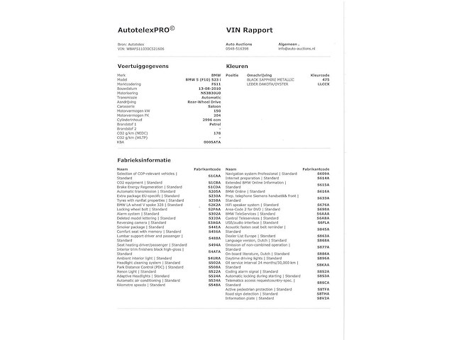 Bmw 5-serie 523i high executive 2010 automaat, 47-ngl-6 - afbeelding 30 van  35