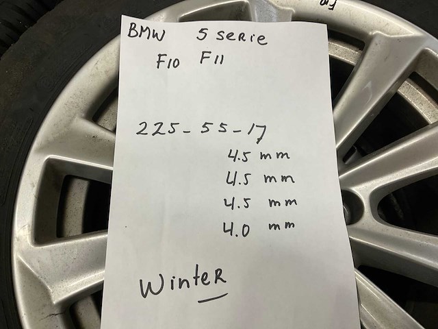 Bmw 5 serie, f10/f11 wiel (4x) - afbeelding 5 van  5