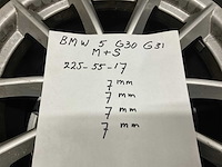 Bmw 5 serie, g30, g31 wiel (4x) - afbeelding 5 van  5