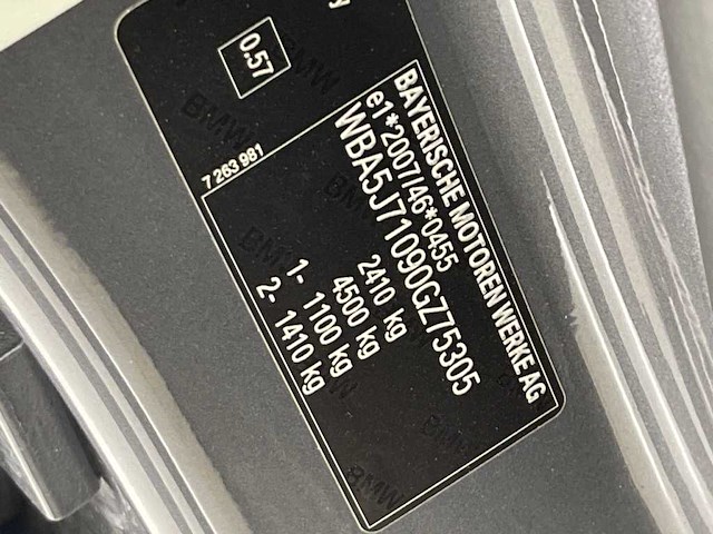 Bmw 5-serie touring 525d high executive m-sport 2015 | nt-925-v - afbeelding 11 van  33