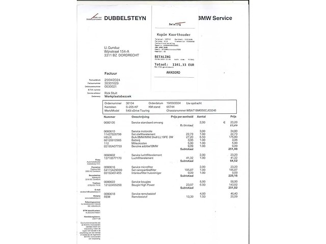 Bmw 5-serie touring 540i xd business edition plus automaat 2021, s-205-kf - afbeelding 27 van  35