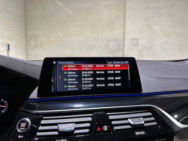 Bmw 520i touring high executive 5-serie 181pk 2018 (origineel-nl), rx-455-v - afbeelding 20 van  49