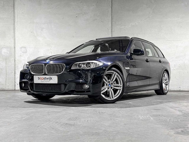 Bmw 520i touring m-sport high executive 5-serie 184pk 2013, 92-zln-9 - afbeelding 1 van  42