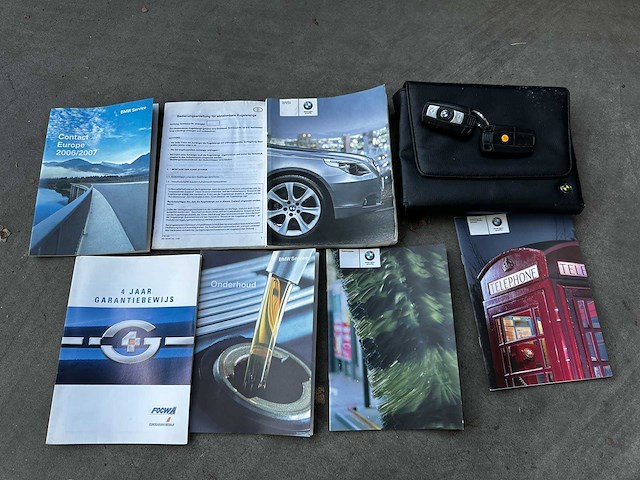 Bmw 535d touring high executive 272pk 2006 (origineel-nl) 5-serie, 09-sv-fx - afbeelding 36 van  43