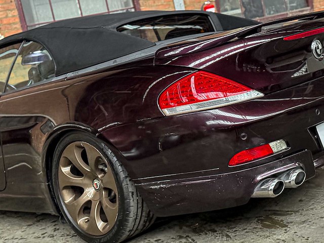 Bmw 650i cabrio 4.8 v8 6-serie 367pk 2006 - afbeelding 18 van  52