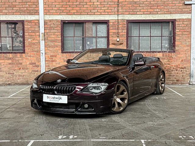 Bmw 650i cabrio 4.8 v8 6-serie 367pk 2006 - afbeelding 2 van  52