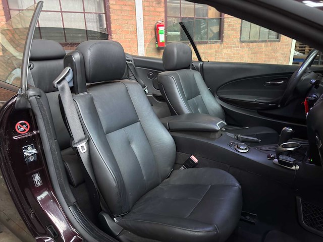 Bmw 650i cabrio 4.8 v8 6-serie 367pk 2006 - afbeelding 49 van  52