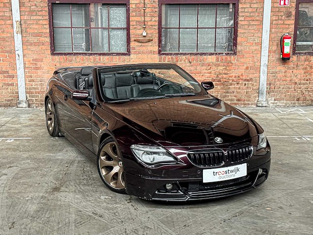 Bmw 650i cabrio 4.8 v8 6-serie 367pk 2006 - afbeelding 7 van  52