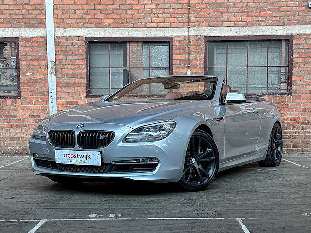 Bmw 650i high executive cabrio 6-serie 402pk 2012, 89-tlb-9 - afbeelding 1 van  47