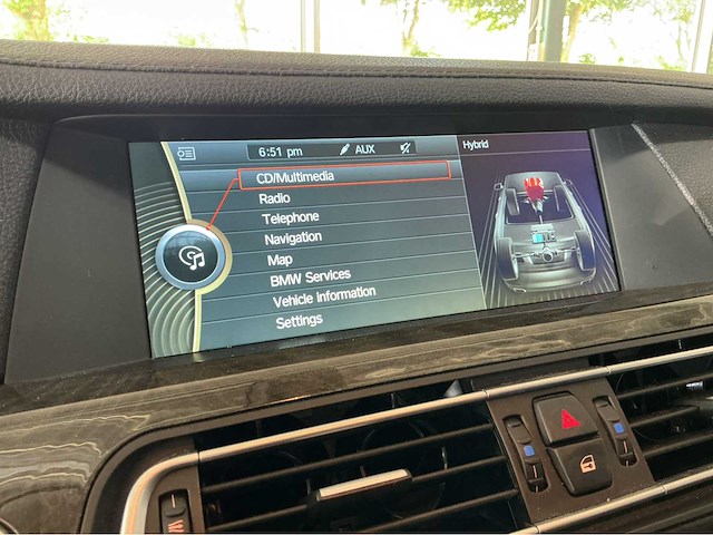 Bmw activehybrid 7 f04 | 4.4 v8 biturbo hybrid | 2011 | youngtimer | 465 pk | hud | surround view | btw auto - afbeelding 14 van  29
