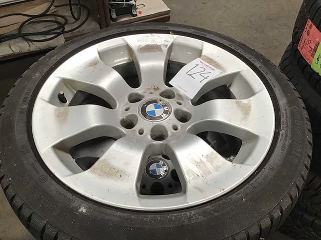 Bmw / continental velgen met banden (4x) - afbeelding 2 van  5