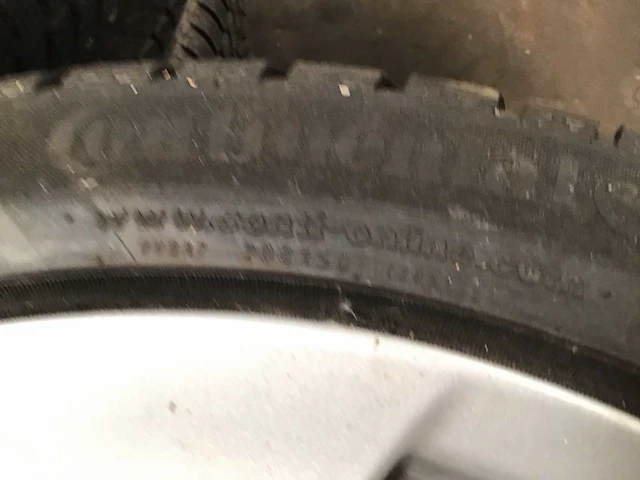 Bmw / continental velgen met banden (4x) - afbeelding 4 van  5