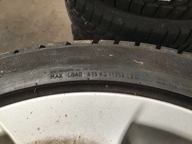 Bmw / continental velgen met banden (4x) - afbeelding 5 van  5