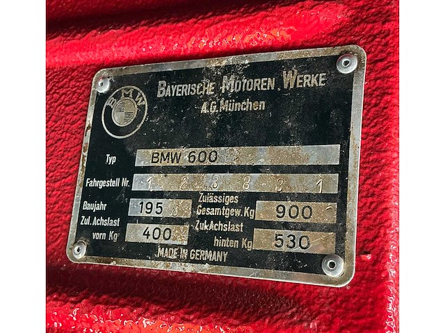 Bmw isetta 600 oldtimer - afbeelding 19 van  28