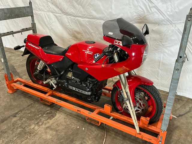 Bmw k75 racer super sport motorfiets - afbeelding 1 van  7