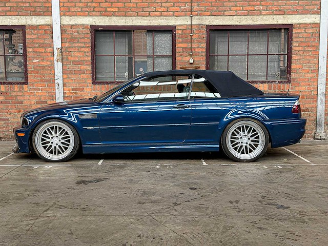 Bmw m3 e46 cabriolet 3.2 343pk s54b32 343pk 2002 youngtimer - afbeelding 9 van  43