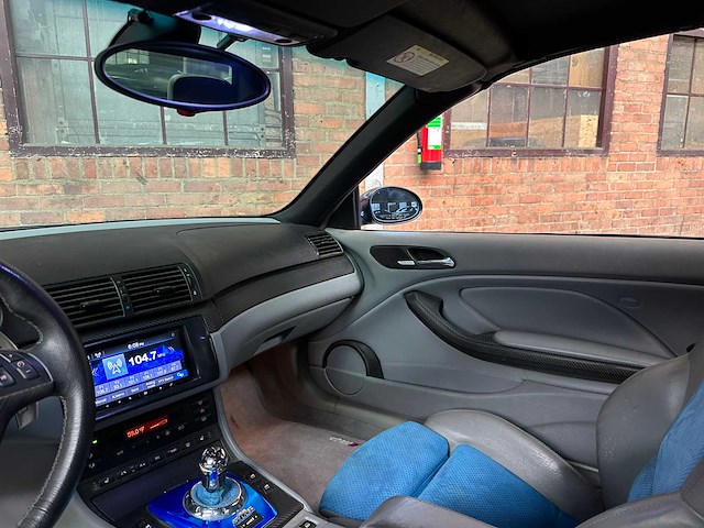 Bmw m3 e46 cabriolet 3.2 343pk s54b32 343pk 2002 youngtimer - afbeelding 13 van  43