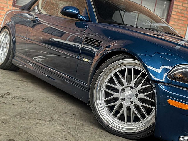 Bmw m3 e46 cabriolet 3.2 343pk s54b32 343pk 2002 youngtimer - afbeelding 24 van  24