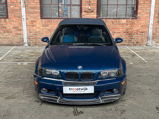 Bmw m3 e46 cabriolet 3.2 343pk s54b32 343pk 2002 youngtimer - afbeelding 36 van  37