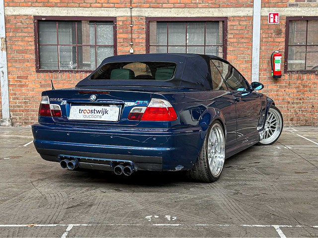 Bmw m3 e46 cabriolet 3.2 343pk s54b32 343pk 2002 youngtimer - afbeelding 3 van  43