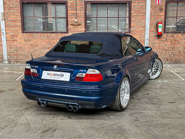 Bmw m3 e46 cabriolet 3.2 343pk s54b32 343pk 2002 youngtimer - afbeelding 4 van  43