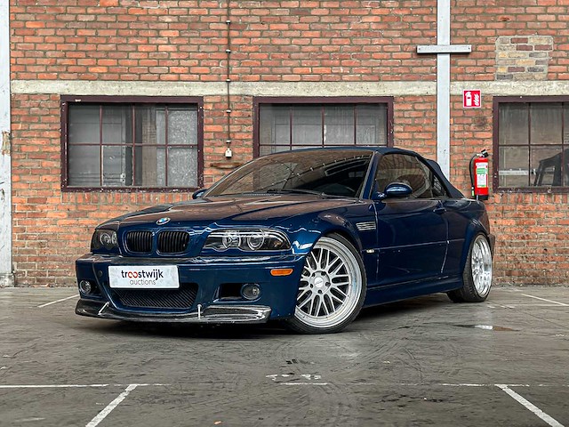 Bmw m3 e46 cabriolet 3.2 343pk s54b32 343pk 2002 youngtimer - afbeelding 1 van  43