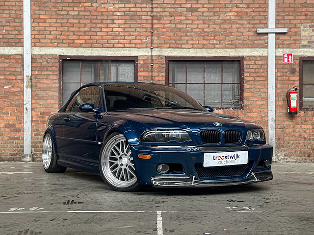 Bmw m3 e46 cabriolet 3.2 343pk s54b32 343pk 2002 youngtimer - afbeelding 39 van  43