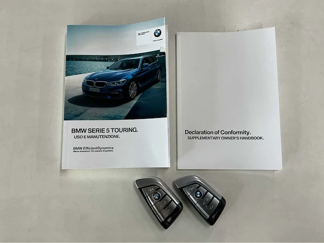 Bmw m550d xdrive touring g31 | 3.0 quad-turbo diesel | 400 pk | 2018 | bowers & wilkins | panoramadak | 20 inch m668 wielen | marge auto - afbeelding 15 van  16