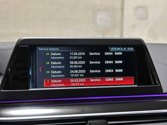 Bmw m550i xdrive high executive 4.4 v8 462pk 2017 5-serie, l-483-sf - afbeelding 37 van  64