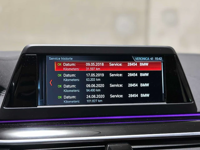 Bmw m550i xdrive high executive 4.4 v8 462pk 2017 5-serie, l-483-sf - afbeelding 38 van  64